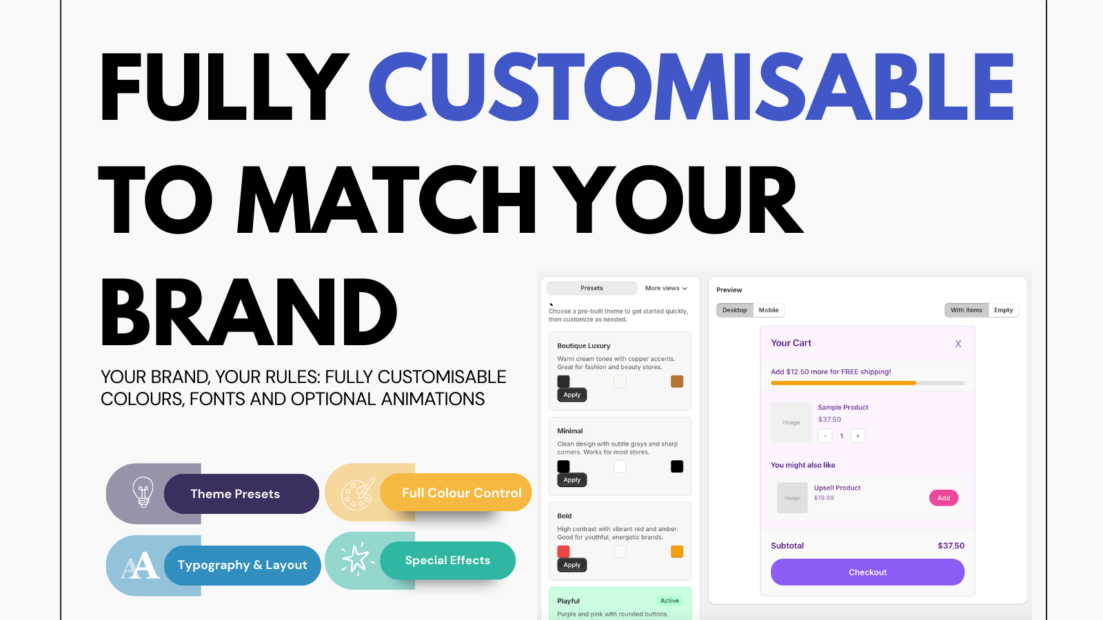 Cart Upsell featured products